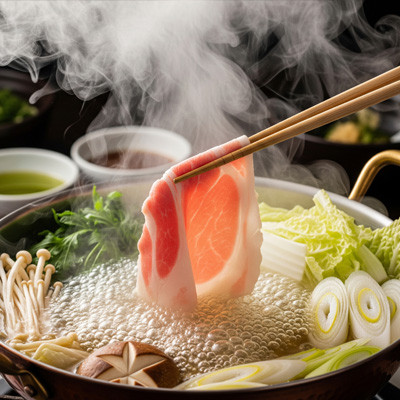 【ふるさと納税】Judo’s Meat 東の匠SPF豚しゃぶしゃぶ用 豚ロース400g【配送不可地域:離島】【1741328】|千葉県佐倉市