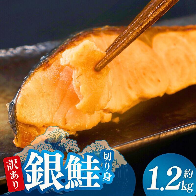 【ふるさと納税】 訳あり 厚切り 銀鮭 切り身 1.2kg （1枚120～160g） 鮭 さけ サケ シャケ 海鮮 塩 有塩 バーベキュー おかず 冷凍 便利 簡単 調理 小分け ギフト 贈り物 贈答 送料無料 ふるさと納税 千葉 旭 千葉県 旭市 株式会社いとう商店 10,000円