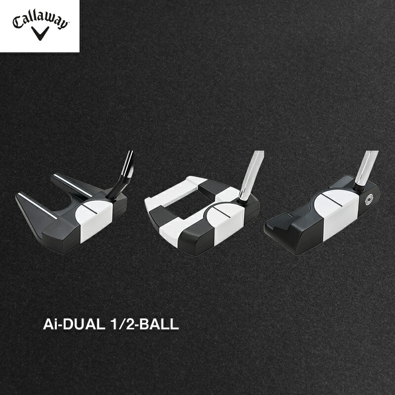 【ふるさと納税】ゴルフ オデッセイ Ai-DUAL 1/2-Ball Putter パター キャロウェイ クアンタム ゴルフクラブ ゴルフパター クラブ 右用 メンズ おすすめ ai dual 　お届け：2026年7月上旬頃より順次発送いたします。｜千葉県柏市
