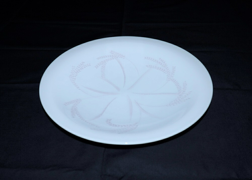【ふるさと納税】君津榮窯 稲穂文鉢 8寸（約24cm） | 電子レンジ 食洗器 使用可 きみつさかえがま 星野榮一 ほしのえいいち 工芸品 君津市 きみつ 千葉県