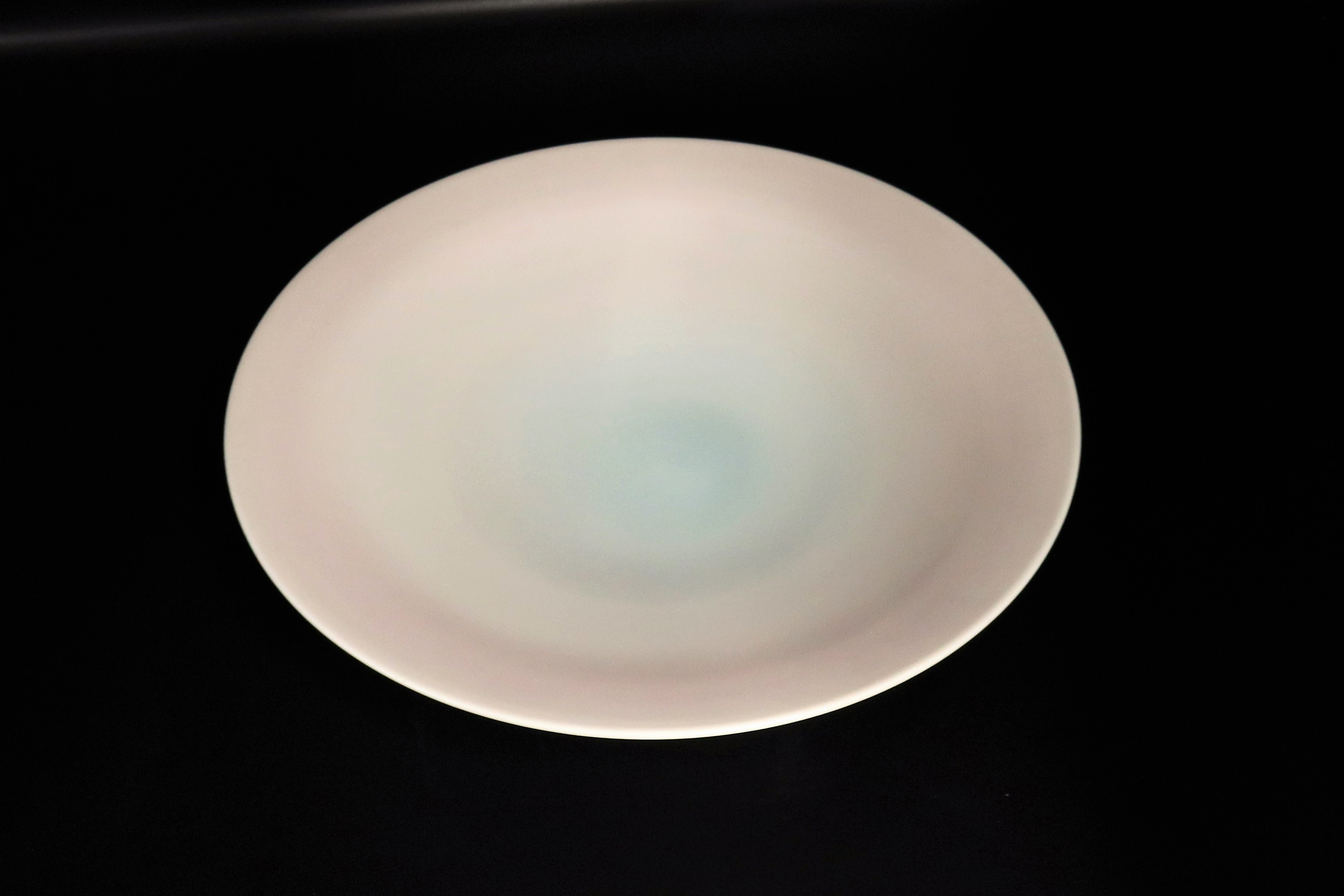【ふるさと納税】君津榮窯 ・傲彩鉢（銀彩）8寸（約24cm） | 電子レンジ 食洗器 使用可 菓子鉢きみつさかえがま 星野榮一 ほしのえいいち 工芸品 君津市 きみつ 千葉県