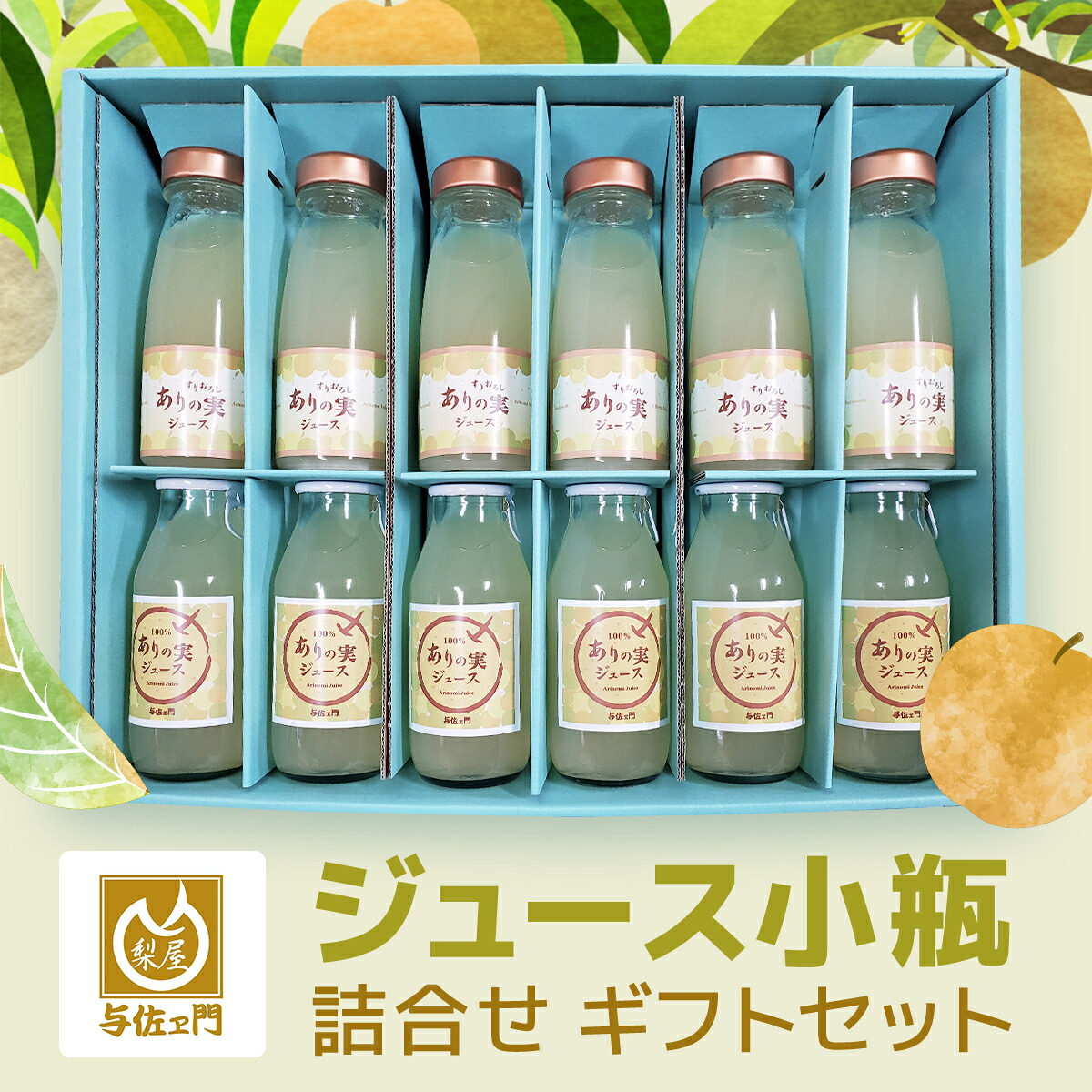 【ふるさと納税】 ジュース小瓶 詰合せ セット　TMK002 / なし ナシ 梨 ありのみ 有の実 フルーツ くだもの 果物 じゅーす 100％ ジュース 小瓶 詰合せ ギフト 千葉県 富里市 15,120円