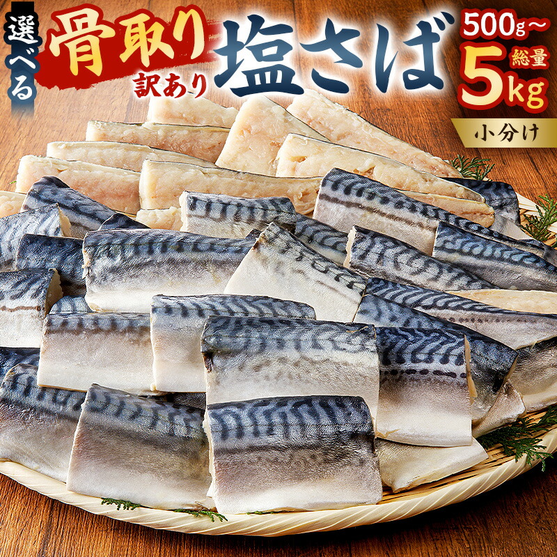 【ふるさと納税】 訳あり 骨取り塩さば 切り身 骨取り 骨抜き 骨なし 魚 小分け 青魚 不揃い 便利 簡単 冷凍 魚介 海鮮 お弁当 惣菜 おかず 塩焼き 味噌焼 味噌煮 kg数が選べる サバ 食品 お取り寄せ グルメ 千葉県 南房総市 送料無料