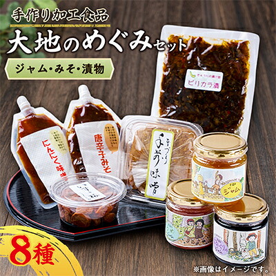 【ふるさと納税】大地のめぐみセット(8品)【配送不可地域：離島】【1394440】 13,260円