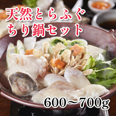 【ふるさと納税】天然とらふぐちり鍋セット(600～700g)千葉県大原産【配送不可地域：離島】【1679652】