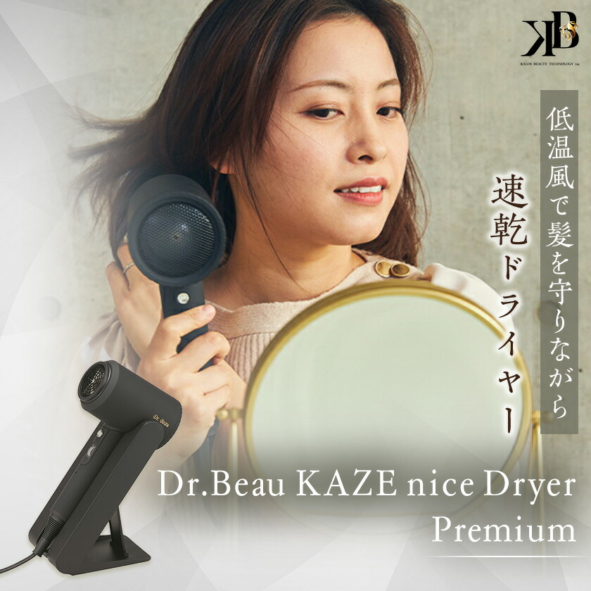 【ふるさと納税】冷ややかさ風で髪を守りながら速乾ドライヤー Dr.Beau KAZE nice Dryer Premium【送りとどける不可領域：沖縄県】【1726789】