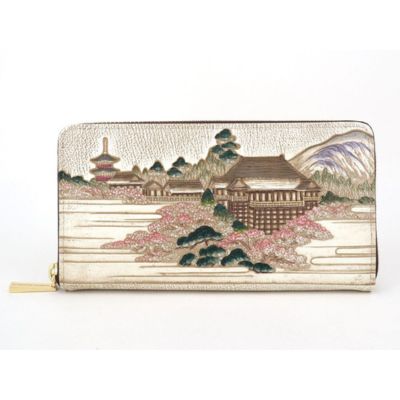 楽天市場】【ふるさと納税】IKI HOKUSAI 長財布 キャメル