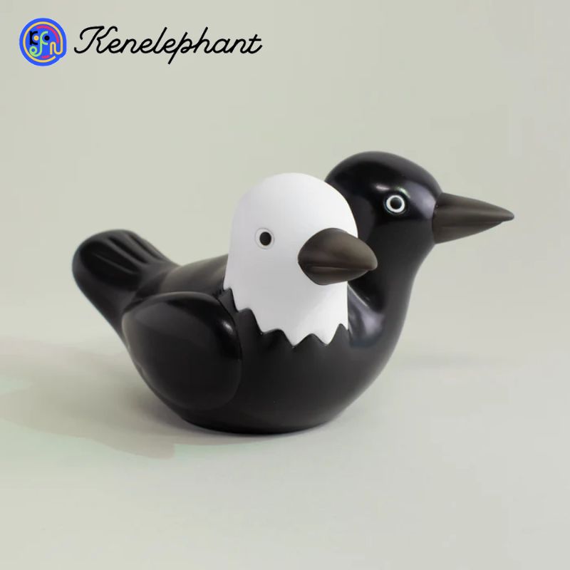 【ふるさと納税】予言の鳥 / standard / CHUKU JAPONISM 置物 オブジェ 飾り インテリア 鳥 手作り 手作業 日本製 プレゼント ソフビフィギュア ケンエレファント　墨田区 東京