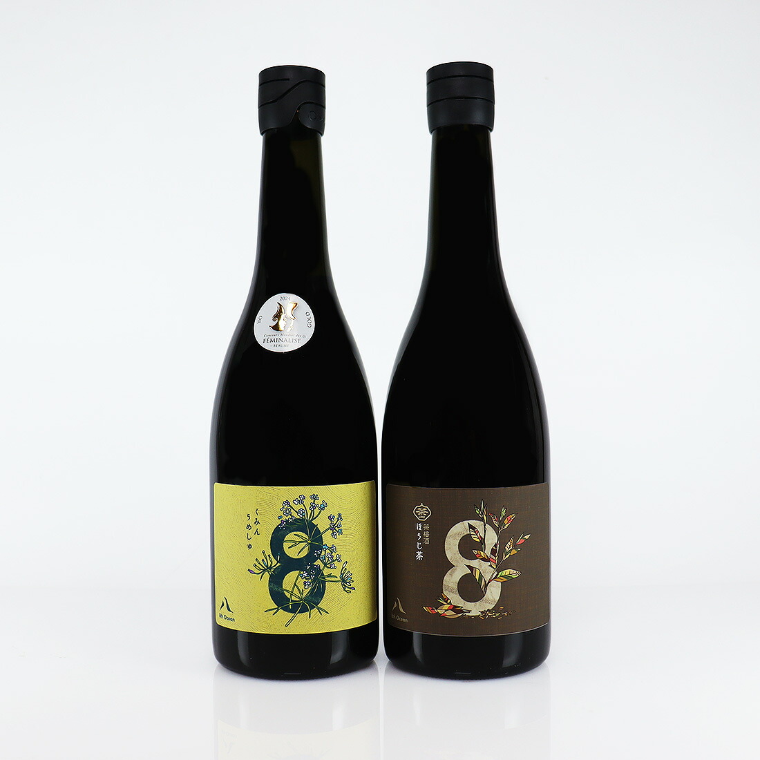 【ふるさと納税】東京「深川リキュルラボ」クラフトリキュール飲み比べセット「8th Ocean クミン梅酒」「8th Ocean 茶梅酒ほうじ茶」720ml2本セット お酒 飲み比べ セット リキュール 梅酒 クミン ほうじ茶 茶葉 送料無料|東京都江東区