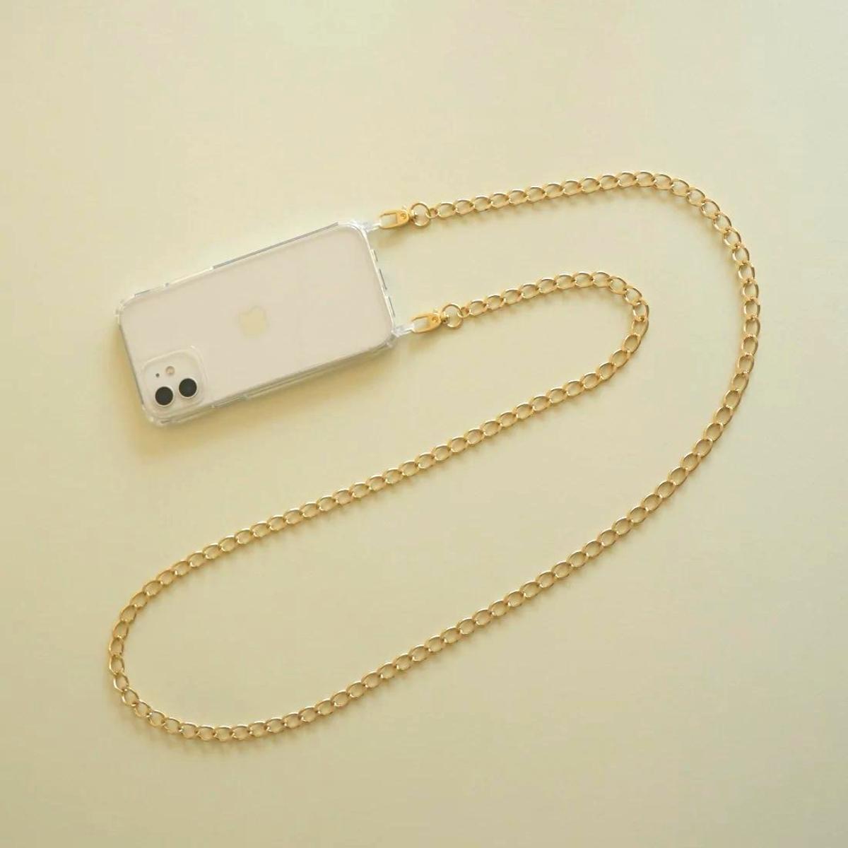 【ふるさと納税】【LENERAオリジナルスマートフォンショルダー】 smartphone shoulder - oro - / gold スマホショルダー お出かけ 便利 落下 紛失 防止 ハンドメイド アクセサリー 東京都 渋谷区