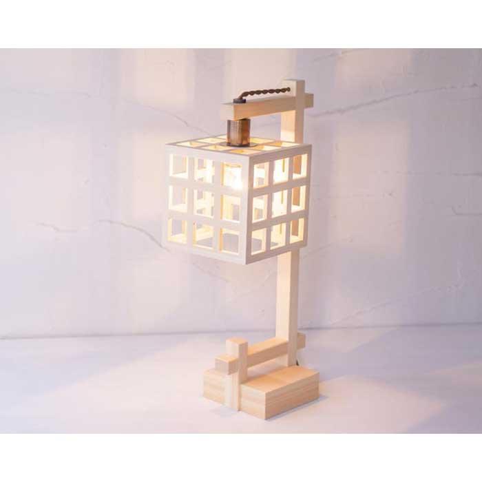 【ふるさと納税】【照明/国産檜】スタンドライト/CombinationLamp『格 kou』 A553 | 照明 ライト ヒノキ 格子 和モダン 和紙 和室 リビング ダイニング 送料無料 東京 中野|東京都中野区