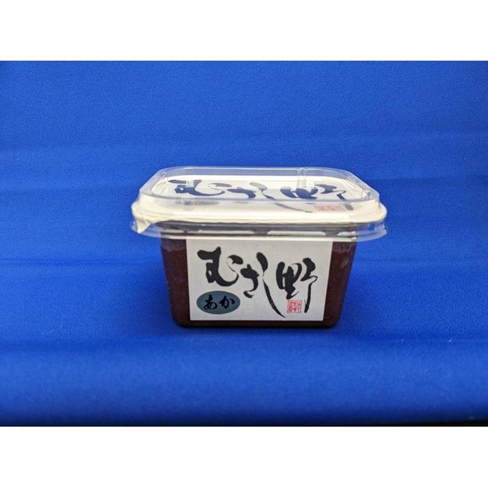 【ふるさと納税】むさし野　赤みそ300ｇ×6個（計1.8ｋｇ） | みそ 味噌 赤みそ 小分け 和食 人気 おすすめ 送料無料 東京 中野区