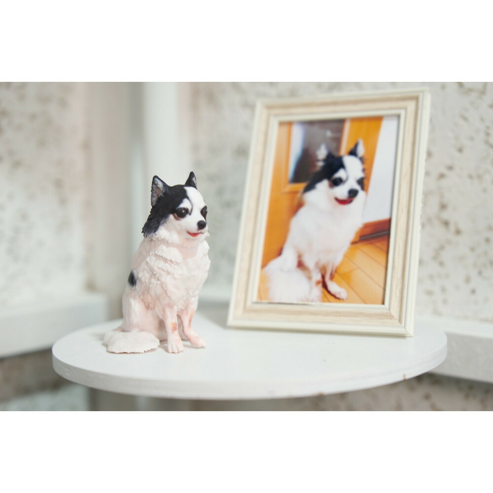 【ふるさと納税】思い出のペット写真から作る3Dフィギュア　長辺10cm | フィギュア ペット 写真 オーダーメイド 愛犬 ねこ グッズ 記念 送料無料 東京 中野