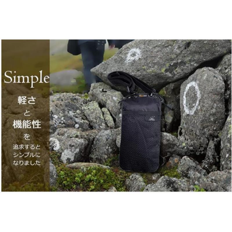 【ふるさと納税】PEAKHUNT スマホショルダー ペットボトル納める 2WAY サコッシュ 撥水 雨合羽 超軽さ 山登り 旅行 山歩き 旅する まっ盛り狩り