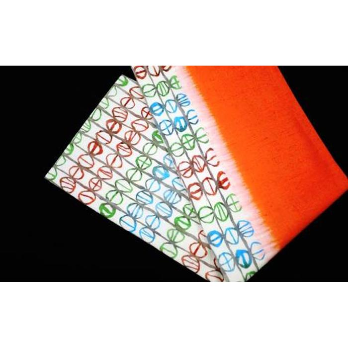 やまと製 紅型 六通袋帯 楽天市場】【ふるさと納税】琉球紅型六通帯 古典柄 山模様｜Shoutarou