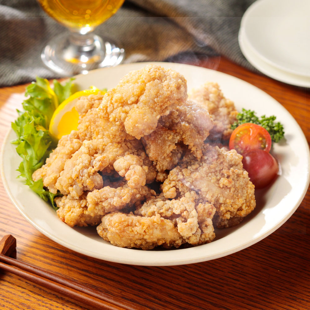 【ふるさと納税】【松屋フーズ】唐揚げ 500g×3個／5個／10個 鶏肉 鶏 肉 冷凍 ご飯 ごはん おかず 夜食 非常食 備蓄 夕食 食事 500g 3個 5個 10個 電子レンジ 料理 調理 時短 便利 簡単 惣菜 東京都 武蔵野市 ＜選べる内容量＞ 送料無料