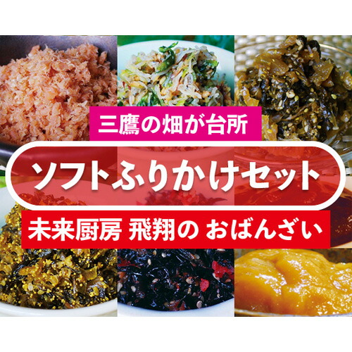 【ふるさと納税】ソフトふりかけセット ／ ふりかけ ソフトふりかけ ごはんのお供 しっとり おにぎり 常備菜 和惣菜 朝食 お弁当 食べ比べ 小分け お取り寄せ 家庭用 詰め合わせ 和食 東京都 [No.190]｜東京都三鷹市