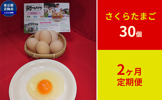 専門店 かわなべ鶏卵農場のこだわりのたまご さくらたまご30個 2ヶ月連続お届け fucoa.cl