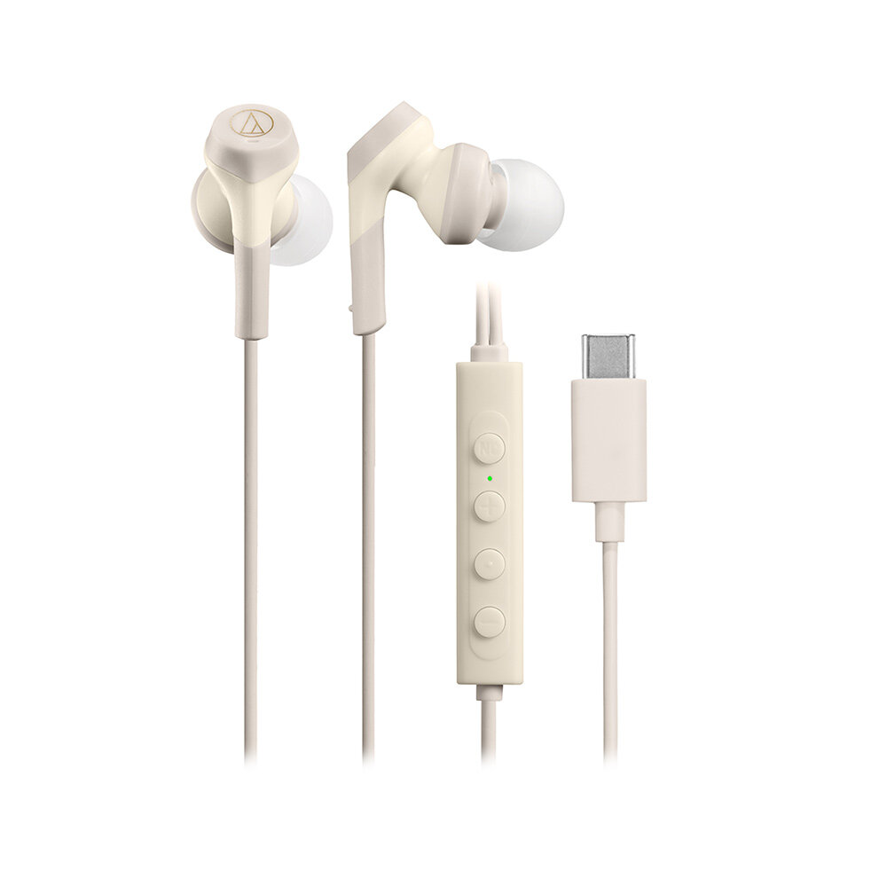 【ふるさと納税】オーディオテクニカ ノイズキャンセリングUSB Type-C用イヤ電話機 ATH-CKS330NC BG