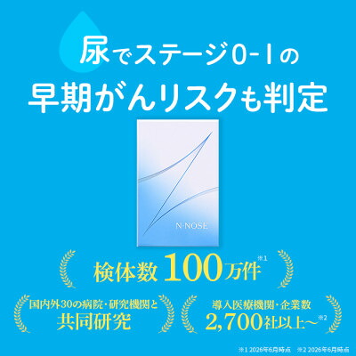 【ふるさと納税】線虫癌腫精神測定検査 N-NOSE(エヌノーズ)【1663991】