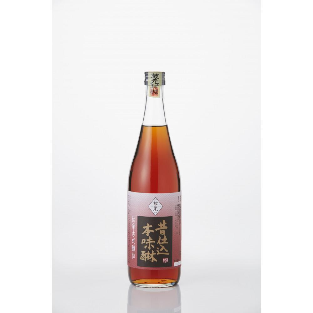 【ふるさと納税】伝承醸法 昔仕込本みりん 720ml × 2本 蔵の素ブランド 甘強酒造 発売元 株式会社片山 | 調味料 食品 加工食品 人気 おすすめ 送料無料