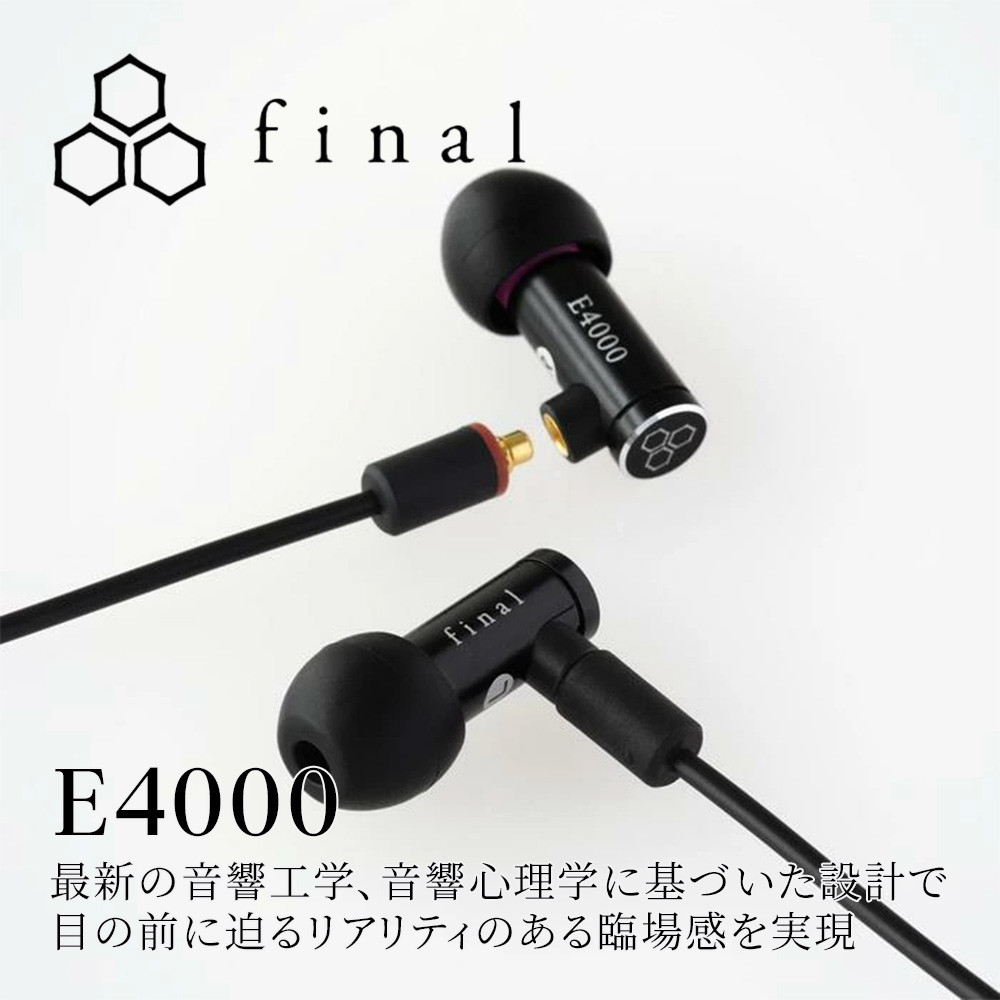楽天市場】【ふるさと納税】final 有線イヤホン A5000 f-Core DU搭載