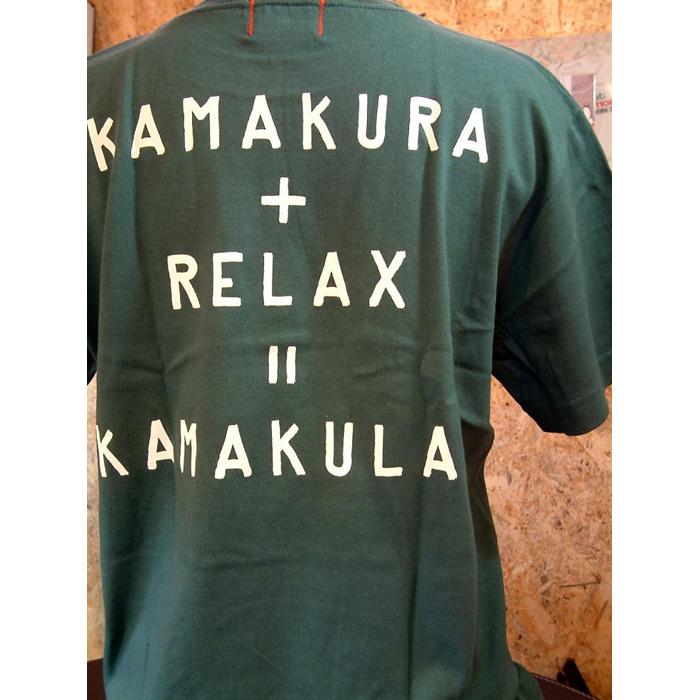 【ふるさと納税】鎌倉ブランドの老舗「KAMAKULAX」の定番オリジナル RELAX Ｔシャツ【パープル】XLサイズ｜神奈川県鎌倉市