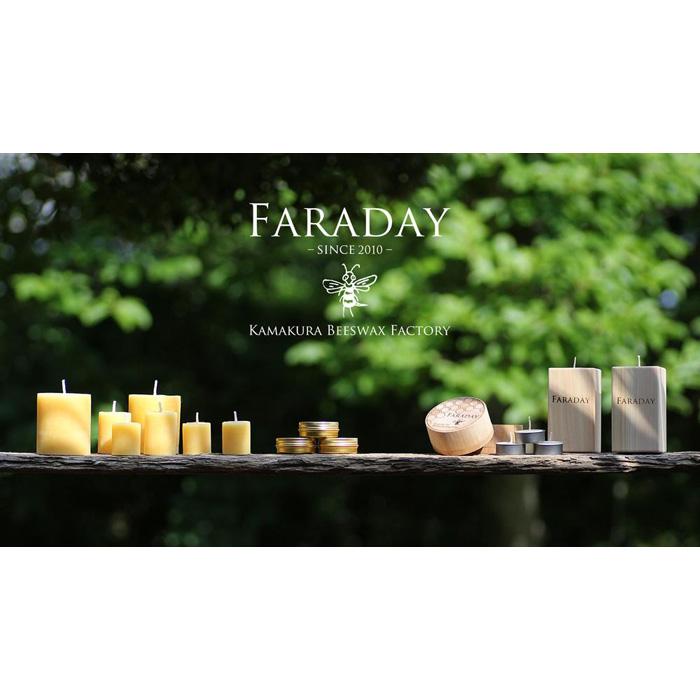 【ふるさと納税】FARADAY蜜蝋蝋涙 木製入れもの入り口・入口60g ワックス-塗装用品