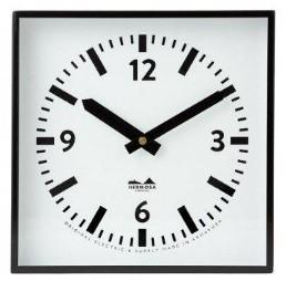 【ふるさと納税】【ブラック】HK SQUARE CLOCK スクエア クロック|神奈川県鎌倉市