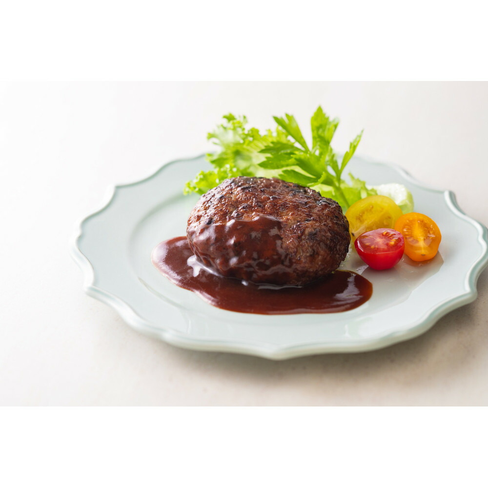 【ふるさと納税】〈鎌倉山〉ジューシーハンバーグセット（100ｇ×４） | 鎌倉市 老舗 料亭 人気店 鎌倉グルメ ハンバーグ 肉料理 お取り寄せ ふるさと納税 バーベキュー パーティー用セット 人気 おすすめ 送料無料 13,860円