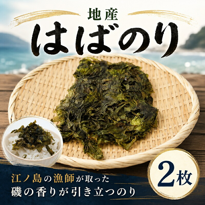 【ふるさと納税】 海苔 はばのり 江ノ島 産 地物 2枚 国産 小分け 無添加 おにぎり ふりかけ ご飯のお供 味のり 焼き海苔 干物 ご飯 ごはん お米 お雑煮 10000円 江の島 人気店 江の島土産 お土産 土産 ノリ NORI nori 千葉 磯料理 丸だい 仙水 丸代商店 神奈川 湘南 藤沢|神奈川県藤沢市
