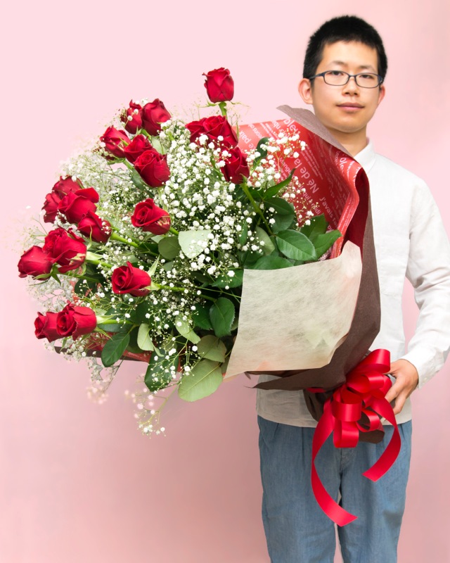 34980円 【爆売りセール開催中！】 バラの花束 赤 花工房るふらん CCR020