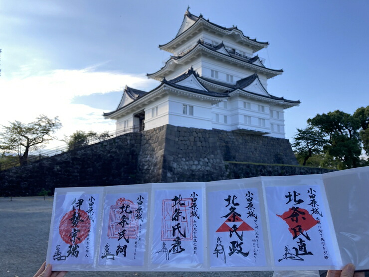 楽天市場】【ふるさと納税】小田原城御城印・御城印帳・石垣山城