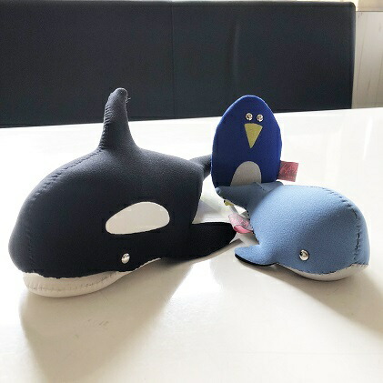 【ふるさと納税】うみのなかまたち仕かける(3)鯱・ミニ勇魚・ペンギン 雑貨 日装具 人となり