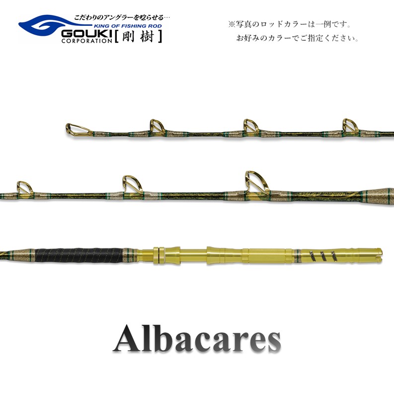 【ふるさと納税】剛樹 アルバカーレス （ALB T2 155） 155cm ウェイト負荷100-300号 釣り 釣具 釣竿 ロッド 釣り用品 釣り竿 大物 海釣り 鰹 かつお