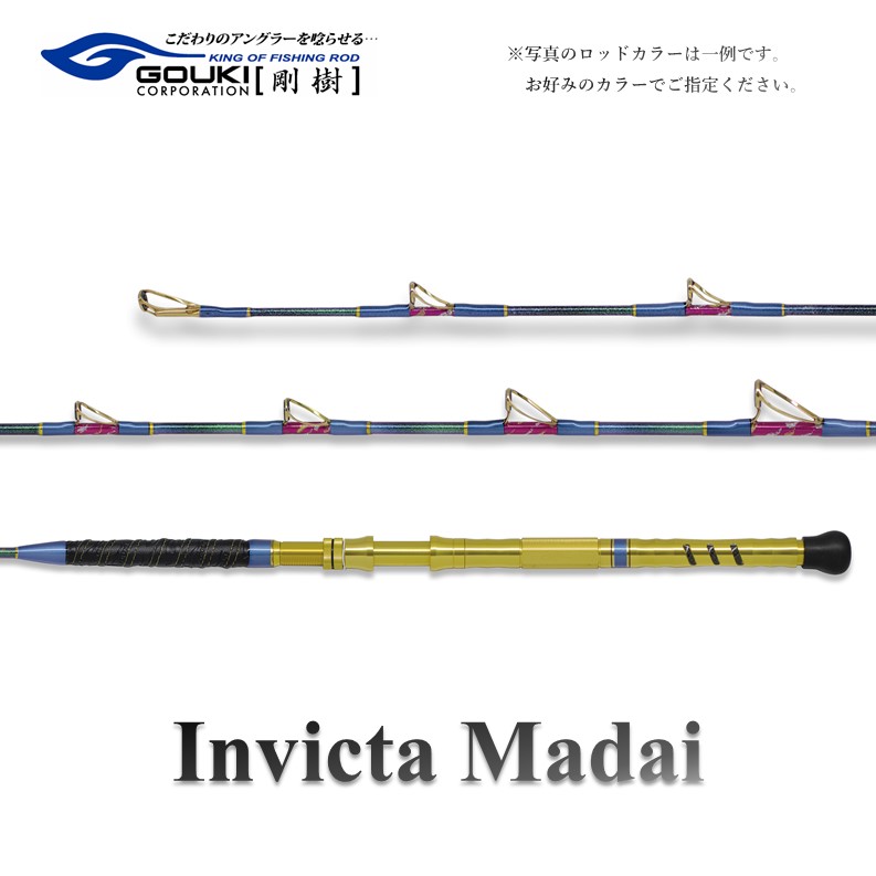 【ふるさと納税】剛樹 インビクタマダイ （IVM T2 255） 255糎 加重値厄介なもの50-100号 魚釣り 釣具 釣竿 極点 魚釣り装置 釣り竿 海魚釣り