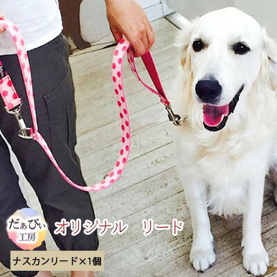 【ふるさと納税】だぁびぃ工房 オリジナルリード 犬 ペット オリジナル 係留 犬 愛犬 わんこ しつけ リード 色 テープ カスタマイズ バリエーション 選べる トレーニング ナスカン金具 送料無料 神奈川県 逗子市 雑貨・日用品・リード・散歩・犬用|神奈川県逗子市