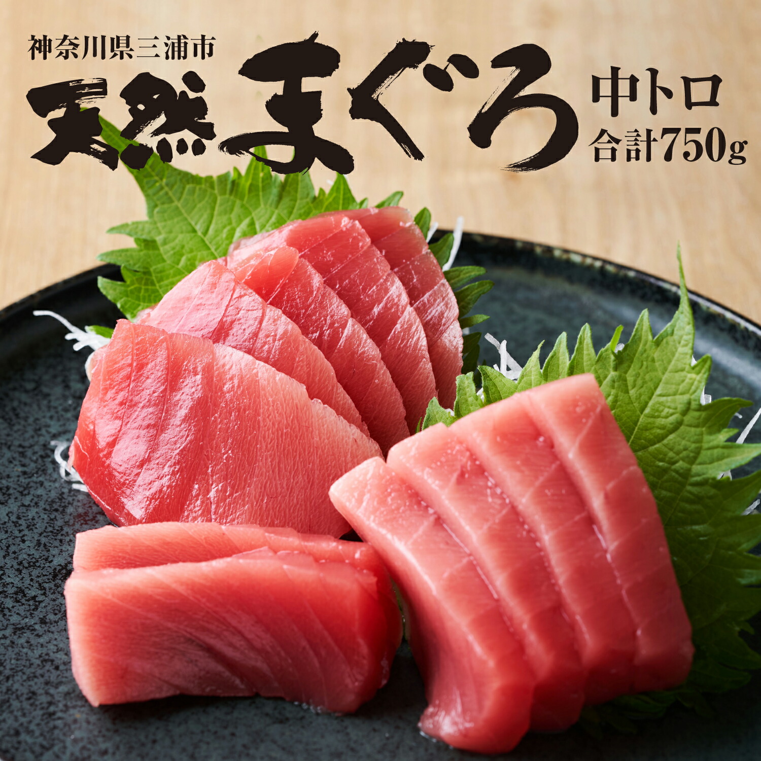 【ふるさと納税】 三崎マグロ 鈴木水産 天然マグロ（中トロ3柵）セット