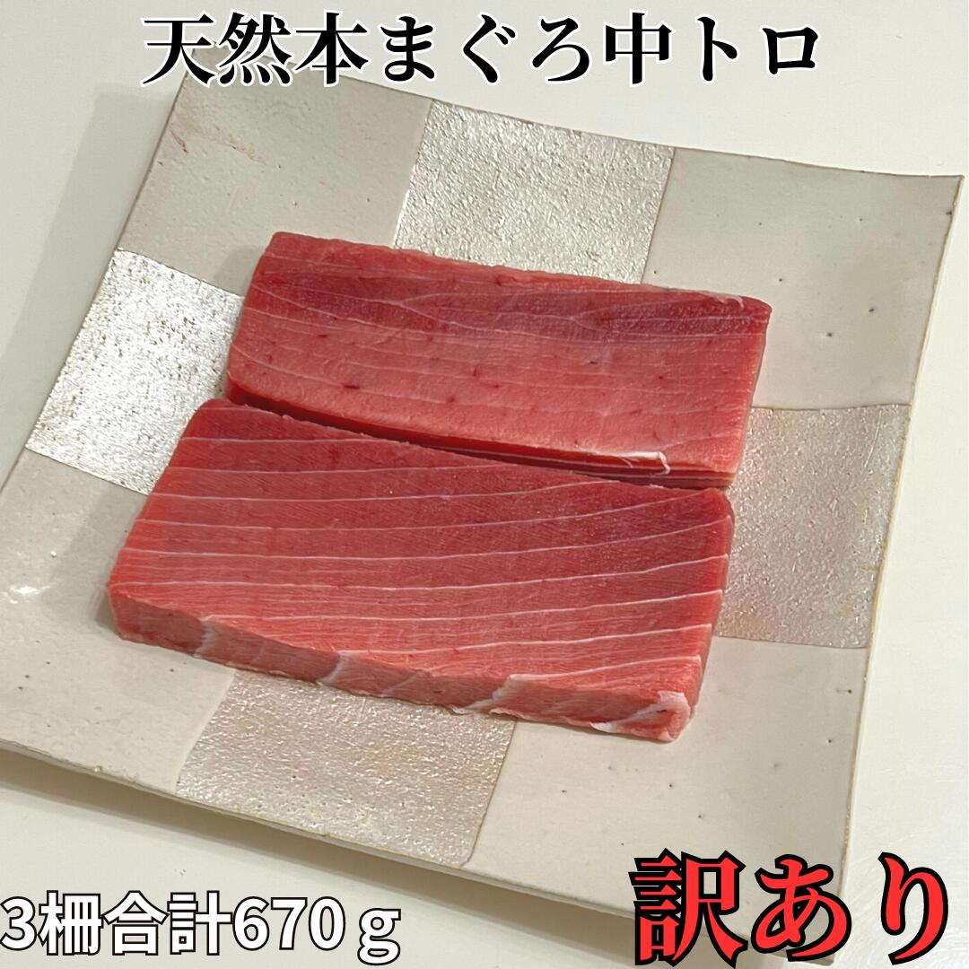 【ふるさと納税】 天然 本鮪 中トロサク 訳アリ 3柵 訳あり ワケアリ 規格外 マグロ 鮪 本まぐろ トロ 中トロ 刺身 魚 魚介 冷凍 おいしい テイ・エス・シイ 神奈川県 三浦市 おすすめ ランキング プレゼント ギフト|神奈川県三浦市