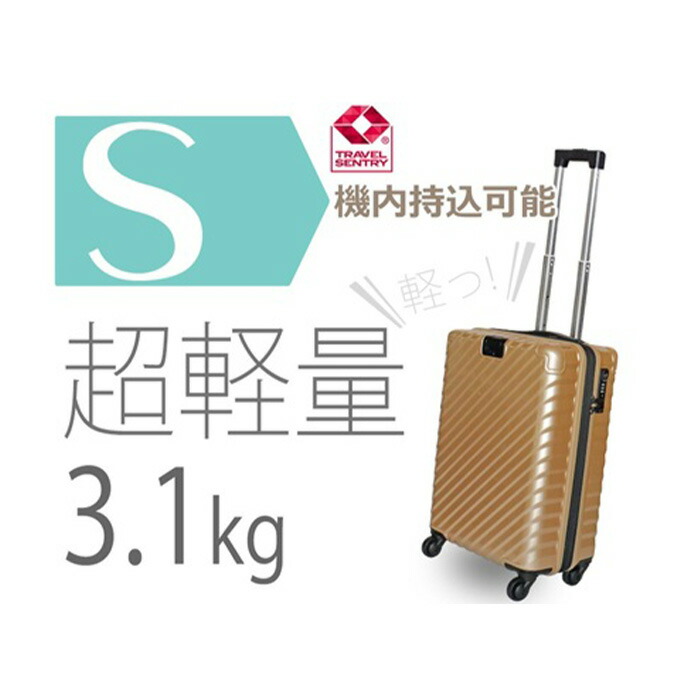 【ふるさと納税】TOMAX点火装置持ちはこび小型ゴールド 3.1kg ／ キャリーバッグ 小型 旅行バッグ 3.1kg 軽さ 機内持込 TSA鍵を掛ける 360度回転させるキャスター うしろ側保持者 旅する 出張 パウダーコンパクト 役立つこと性 取りひろげるファスナー ゴールド ひな形 抗菌 DEODORANT TAG 厚木市