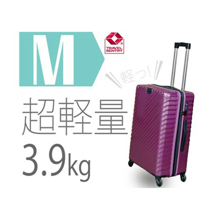【ふるさと納税】TOMAX点火装置持ちはこび中型パープル 3.9kg ／ 中型持ちはこび 旅する旅行バッグ 4輪キャスター TSA鍵を掛ける 大静電容量納める 身寄り旅する向け 周遊グッズ 隠し付き添い人 出張旅する兼用 軽さ上半身 ロングステイ向け 旅人宿一時滞在旅する用 キャスター御徒面子 厚木市