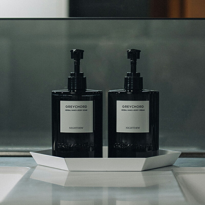 【ふるさと納税】【GREYCHORD】H&B GIFT SET ハンド＆ボディ用のソープとクリームのセット(ポーチ付)【 ハンドソープ ボディソープ ハンドクリーム ボディクリーム コスメ 保湿 保湿ケア 神奈川県 海老名市 】