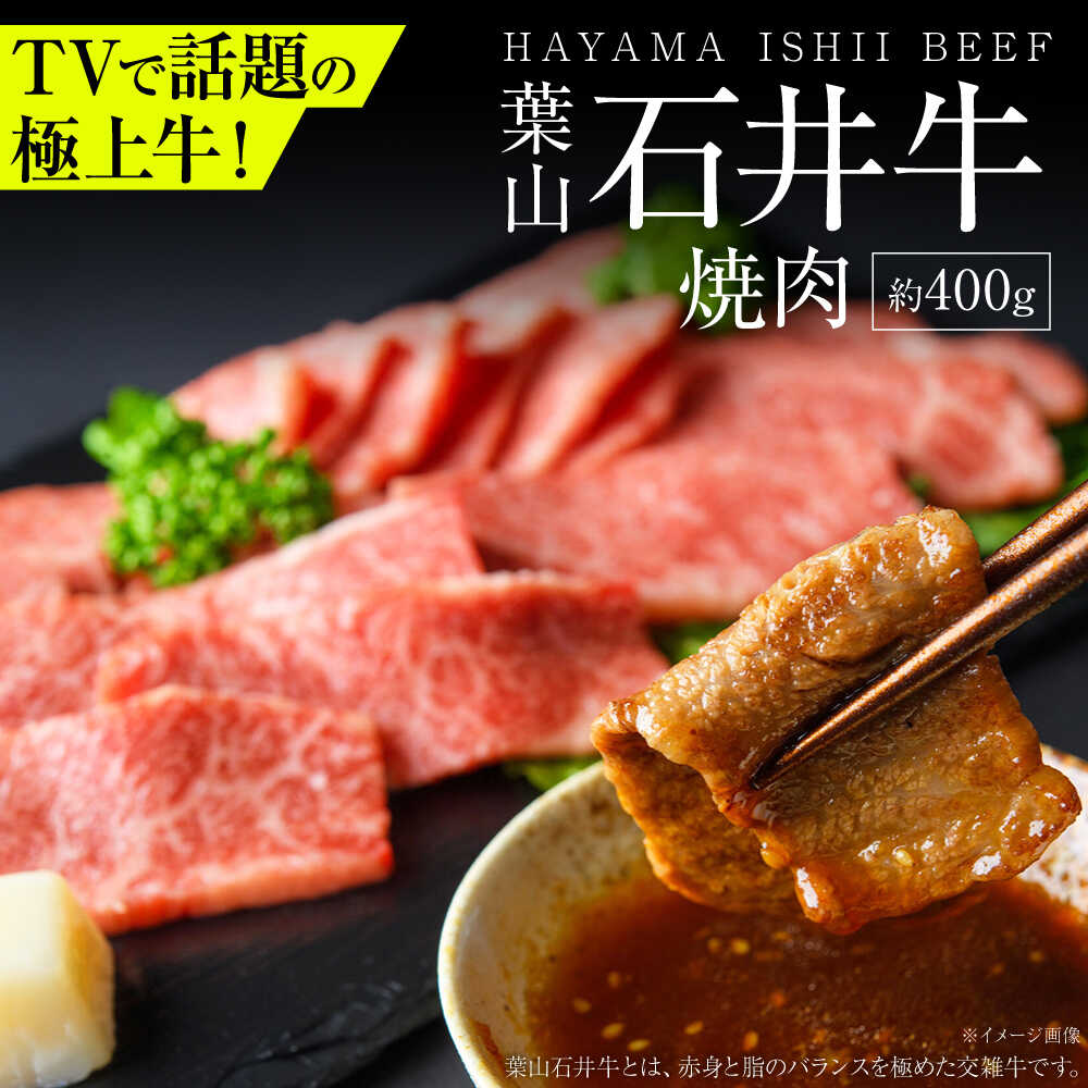 【ふるさと納税】葉山石井牛焼肉 400g | 牛肉 肉 国産 焼き肉 焼肉 やきにく 葉山 HACCP認証 神奈川 【株式会社石井ファーム葉山マルシェ】[ASCD005]