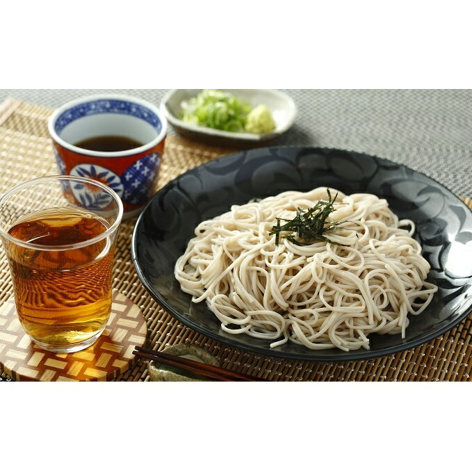 【ふるさと納税】大麦麺 麦茶 2点 詰め合わせ お茶 ソバ 蕎麦