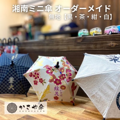【ふるさと納税】湘南 ミニ傘 ミニチュア 傘 名入れ チケット 無地 箱無し インテリア 名入れミニ傘 贈り物 ギフト 会社のロゴ お店のロゴ ペットの写真 名前 日付 誕生日 出産祝い コレクション 思い出 記念
