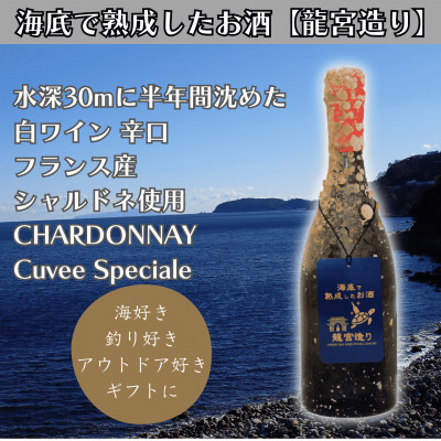 【ふるさと納税】【海底に半年沈めて熟成した白ワイン】辛口 CHARDONNAY Cuvee Speciale #22【1733867】｜神奈川県真鶴町
