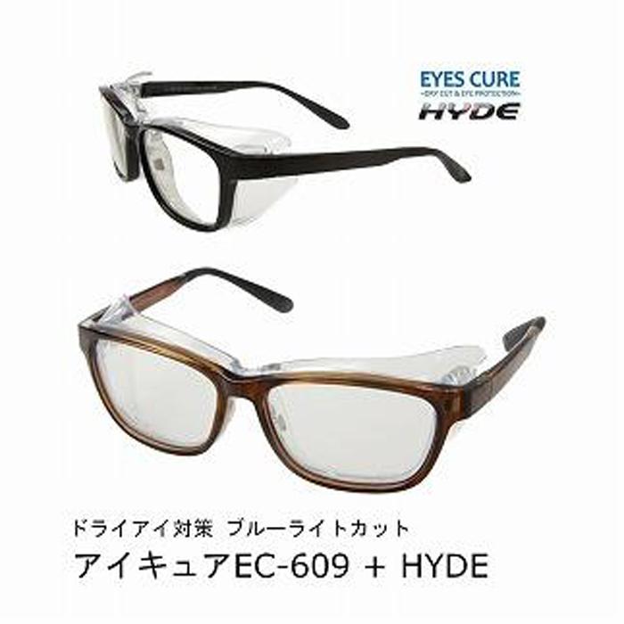 【ふるさと納税】ドライアイ打つ手+ブルーライトカットメガネ アイキュア HYDE EC-609（ひな形色つやは2類概念より選りわける） | 運動競技 一般受け おすすめ 貨物輸送無料