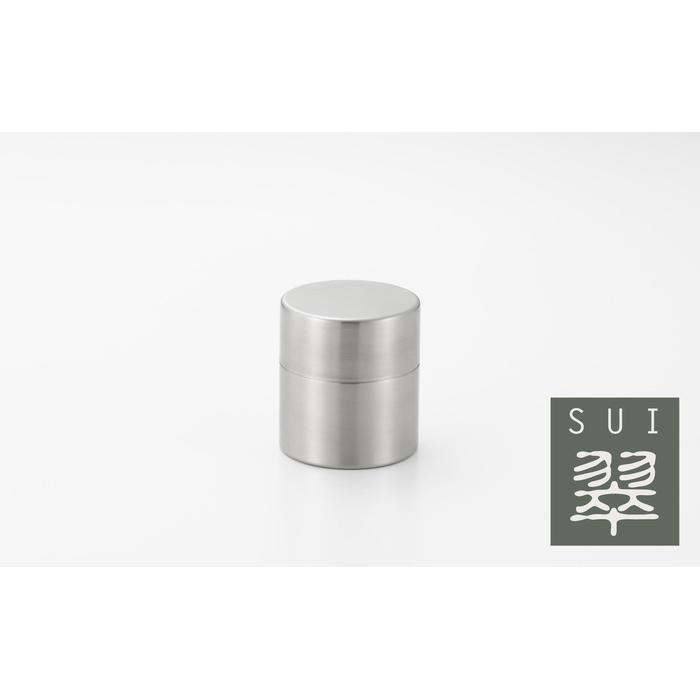 【ふるさと納税】翠 ステンレス鋼茶筒（小） | 勝手もと装置 膳立て物の具 一般受け おすすめ 貨物輸送無料