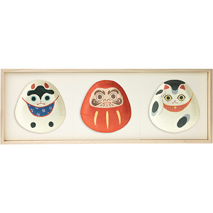 ふるさと納税 百年頃謂れ因縁務め ふくら 3分類飾り物 張り子回者 だるま 招き猫 Alkadhum Col Edu Iq