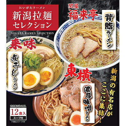 【ふるさと納税】新潟拉麺セレクション 3種6袋セット 麺類 ラーメン